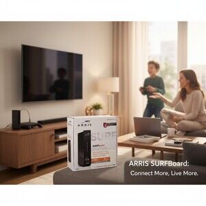 ARRIS SURFboard SBG6950AC2 DOCSIS 3.0 AC1900 Cable Modem Wi-Fi Router Open Box